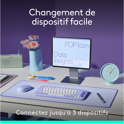 Clavier + Souris LOGITECH Pop Icon