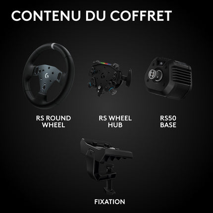 Volant LOGITECH G RS50 System Direct Drive pour Xbox/PC