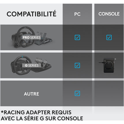 Levier de vitesses LOGITECH RS Shifter & Handbrake Noir