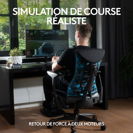 Volant + Pédalier LOGITECH Volant G29 + Casque G435 Noir