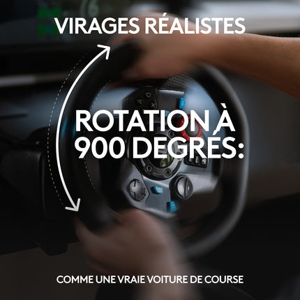 Volant + Pédalier LOGITECH Volant G29 + Casque G435 Noir