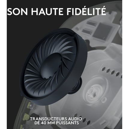 Volant + Pédalier LOGITECH Volant G29 + Casque G435 Noir