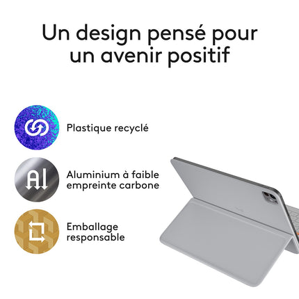 Etui LOGITECH FLIP FOLIO 11 GREY IPAD PRO