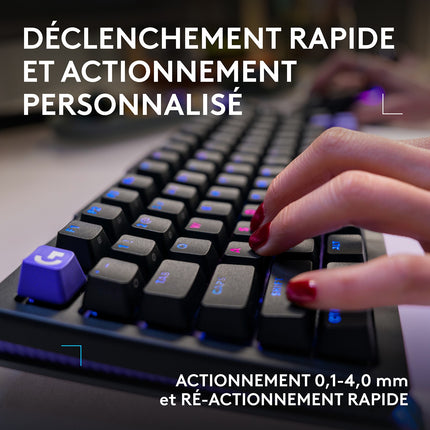Clavier gamer LOGITECH G512 X 75 Noir