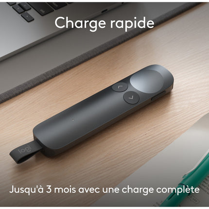 Pointeur laser LOGITECH SPOTLIGHT 2 GRAPHITE