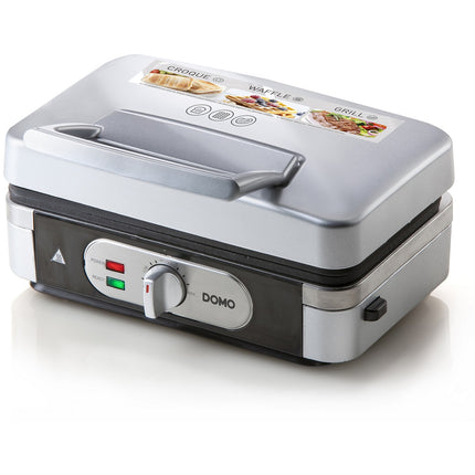 Croque, gaufre, gril DOMO DO9136C snackmaker