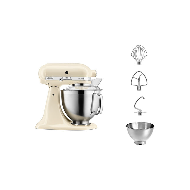 Robot pâtissier KITCHENAID 5KSM185PSEAC Artisans Creme