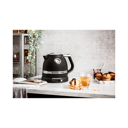 Bouilloire à température réglable KITCHENAID 5KEK1522EBK Artisan Truffe Noir