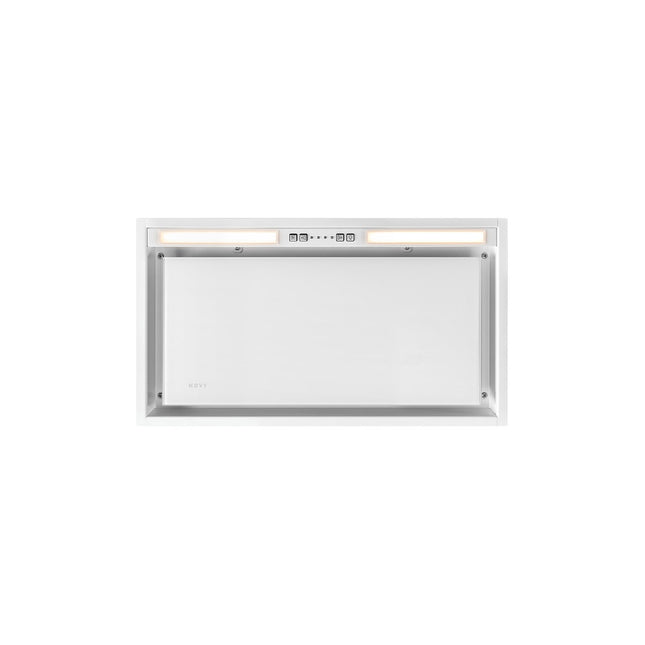 Hotte encastrable NOVY CRYSTAL 26050 60cm verre blanc