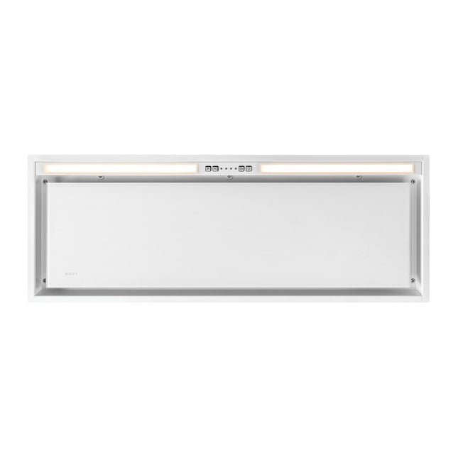 Hotte encastrable NOVY CRYSTAL 26080 90cm Verre Blanc