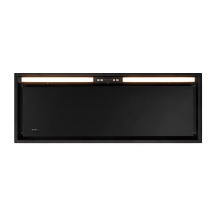 Hotte encastrable NOVY CRYSTAL 26082 90cm Verre Noir