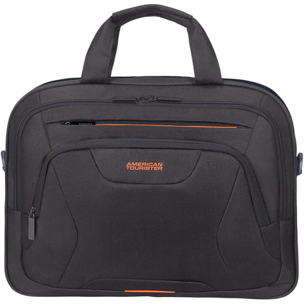 Sacoche AMERICAN TOURISTER ordinateur 15.6'' noir/orange