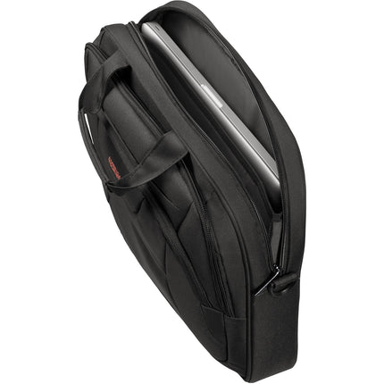 Sacoche AMERICAN TOURISTER ordinateur 15.6'' noir/orange