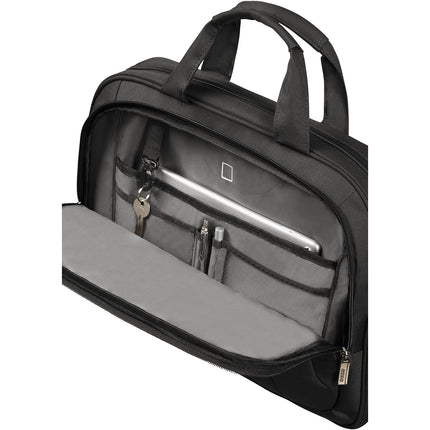 Sacoche AMERICAN TOURISTER ordinateur 15.6'' noir/orange