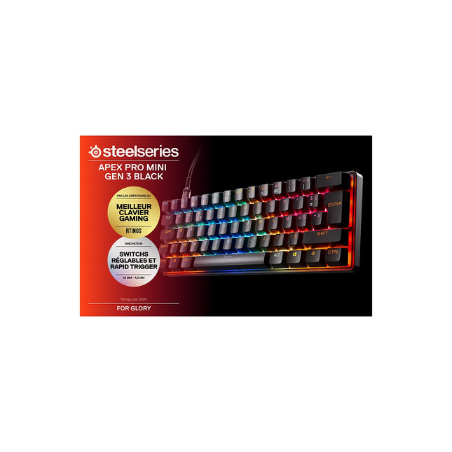 Clavier gamer STEELSERIES Apex Pro Mini Gen 3 FR