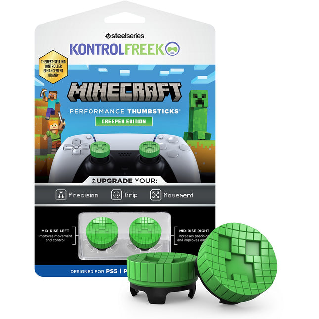 Accessoire manette STEELSERIES Minecraft Creeper PS5 Kit
