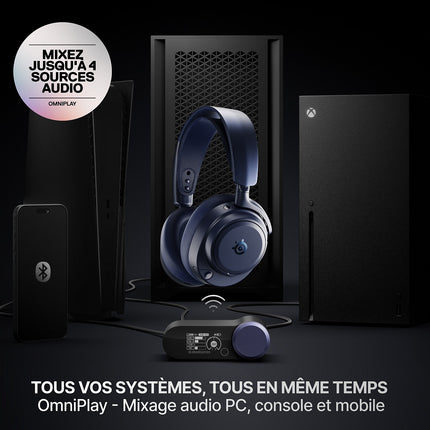 Casque gamer STEELSERIES Arctis Nova Pro Omni Midnight Blue