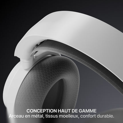 Casque gamer STEELSERIES Arctis Nova 7P Gen 2 Blanc