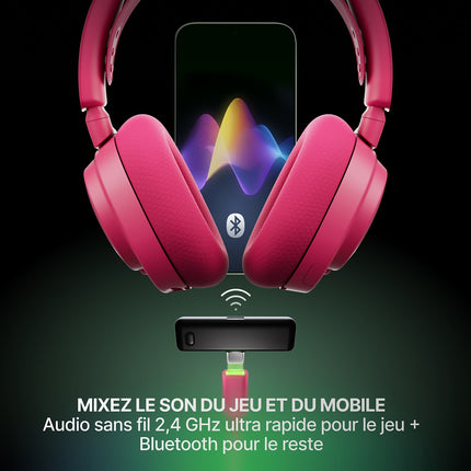 Casque gamer STEELSERIES Arctis Nova 7X Gen 2 Magenta