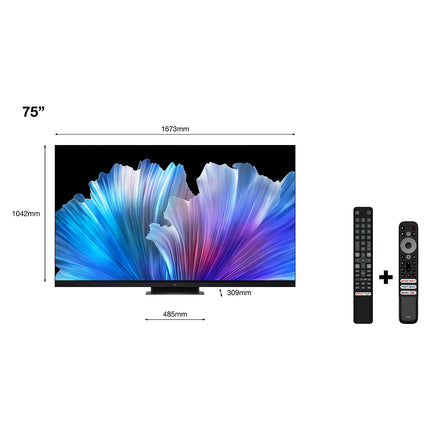 TV QLED TCL Mini LED 75C935 Reconditionné