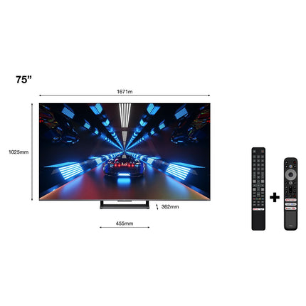 TV QLED TCL 75C735 Reconditionné