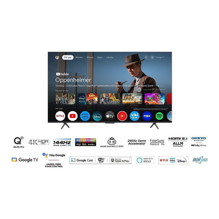 TV QLED TCL 55C75B 2024 Reconditionné
