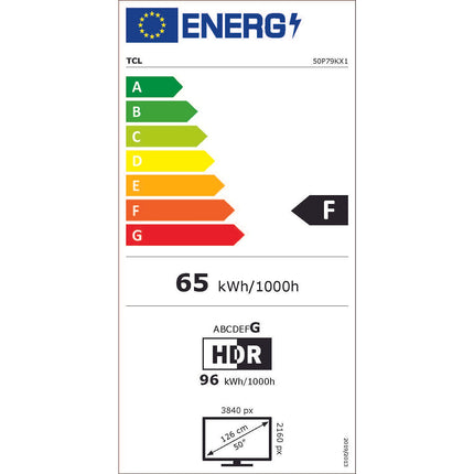TV QLED TCL 50P79K 2025