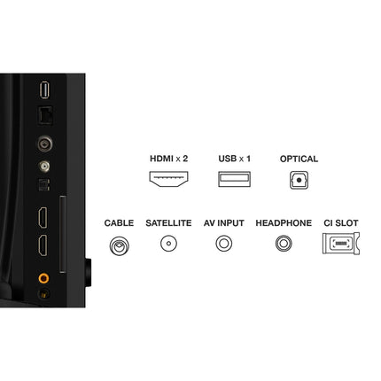 TV QLED TCL 32S59K 2025-32 pouces (80cm)