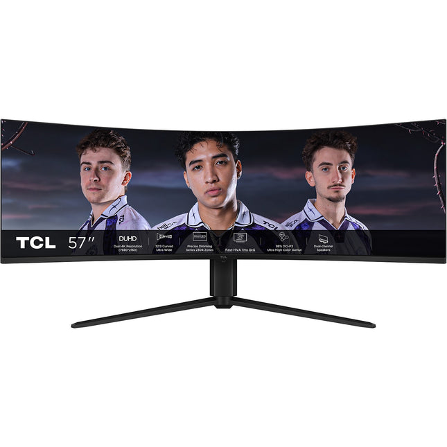 Ecran PC Gamer TCL 57R94 57" Incurvé 1000R DUHD 120Hz VA MiniLED HDR 1000 AMD FreeSync