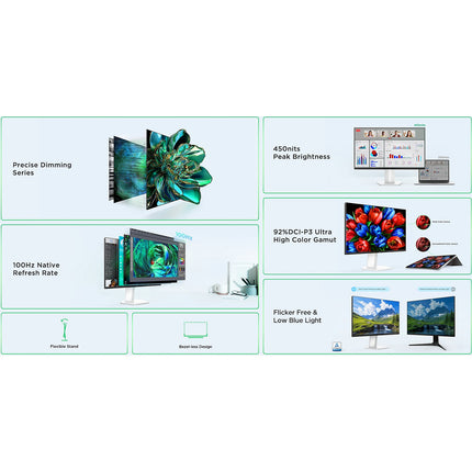 Ecran PC Gamer TCL 24G54 24" Full HD 100Hz VA MiniLED HDR 400 HDMI 2.1