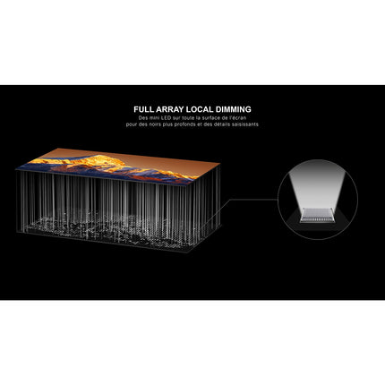 TV Mini LED TCL SQD 98X11L 2026 - 98 pouces ( 248 cm )