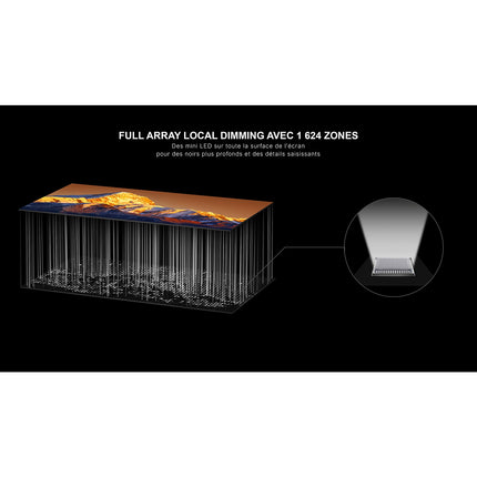 TV Mini LED TCL SQD 85C79L 2026 - 85 pouces ( 215 cm )