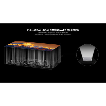 TV Mini LED TCL SQD 55C79L 2026 - 55 pouces ( 139 cm )