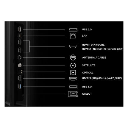 TV QLED TCL 75P79L 2026 - 75 pouces (191 cm)