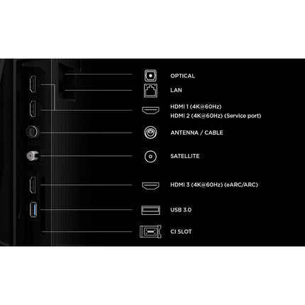 TV LED TCL 55P6L 2026 (140 cm )