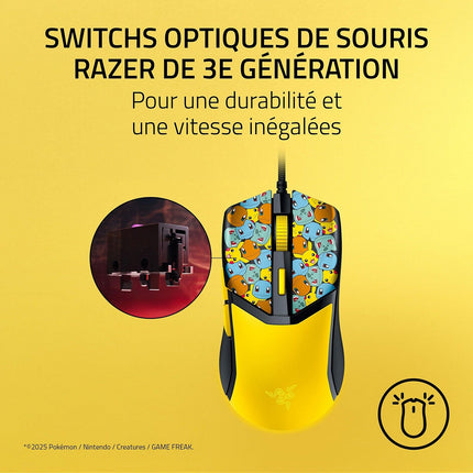 Souris Gamer Filaire RAZER COBRA POKÉMON KANTO STARTERS ED