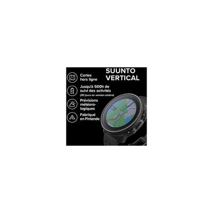 Montre sport SUUNTO Pack Vertical All Noir + Casque Sonic