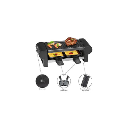 Raclette CLATRONIC RG3592-noir