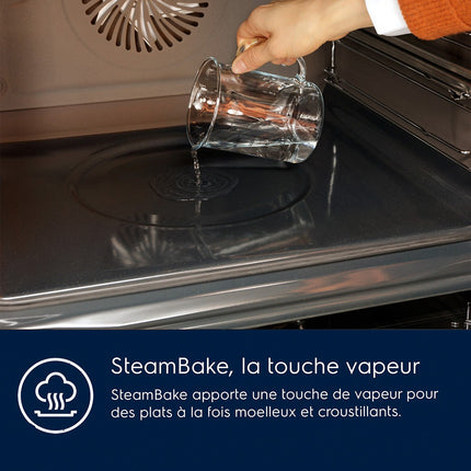 Four encastrable ELECTROLUX LODDP67WH2 Pyrolyse Chaleur tournante et Vapeur SteamBake 72L