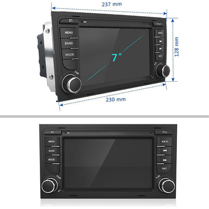 Autoradio connecté JUNSUN pour Audi A4 B6 B7 2000-2009 Carplay