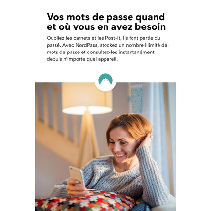 Logiciel antivirus et optimisation NORDVPN NordPass Premium 1 an d'abonnement