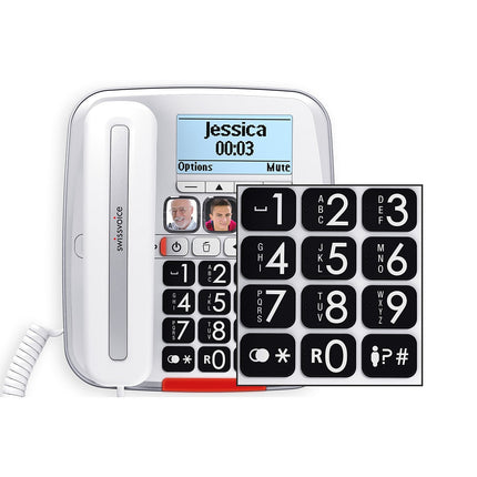 Téléphone filaire SWISSVOICE XTRA 3355 Combo Voice