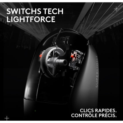 Souris Gamer Sans Fil LOGITECH G PRO X SUPERLIGHT 2 LIGHTSPEED