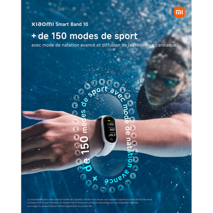 Montre santé XIAOMI Smart Band 10