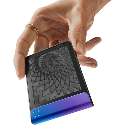 Crypto wallet LEDGER Flex Recovery key Neptune Blue
