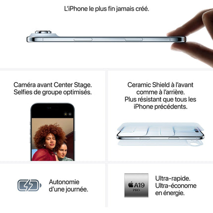 Smartphone APPLE iPhone Air Or clair 512Go Reconditionné