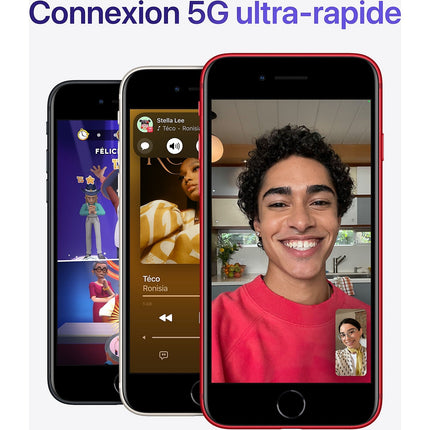 Smartphone APPLE iPhone SE Lumière Stellaire 64Go 5G Reconditionné