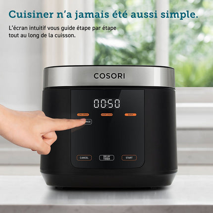 Cuiseur riz COSORI KOSP0020EUN Multi-cooker,Noir, 5 L