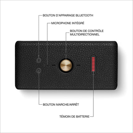 Enceinte portable MARSHALL Emberton III Black & Brass