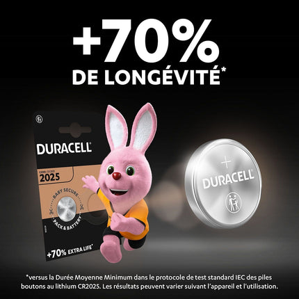 Pile DURACELL DL/CR 2025 x4